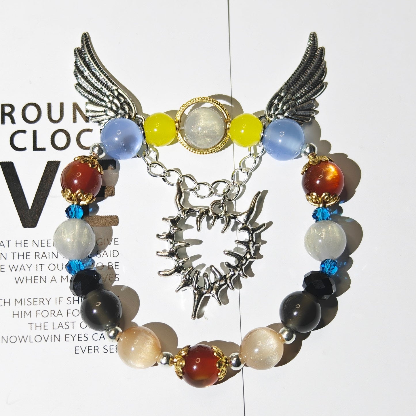 Smile House Plush Honkai Star Rail Phainon Inspired Round Bracelet