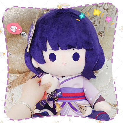Smile House Plush Genshin Impact Plushies Staring Baal Ei Raiden Shugun 40CM Plush Doll