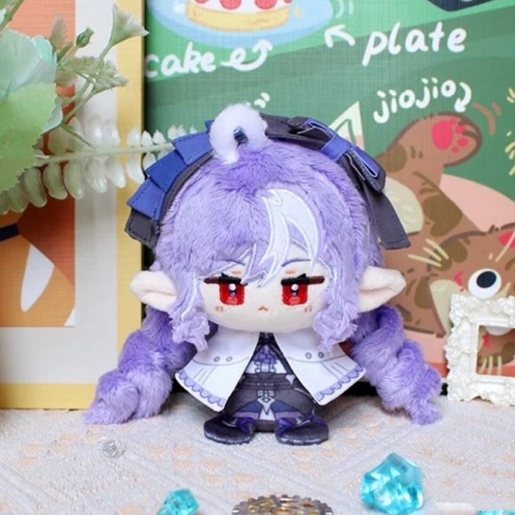 Smile House Plush Wuthering Waves Plushies Vivian Hugo Burnice Cloak Plush Doll 12CM