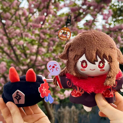 Smile House Plush Genshin Impact Plushies Magic Hutao 12CM Plush Doll