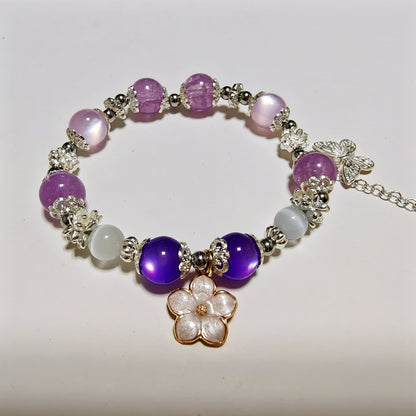 Smile House Plush Honkai Star Rail Castorice Inspired Round Bracelet