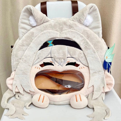Smile House Plush Honkai Star Rail Firefly Smile Backpack Crossbody Bag
