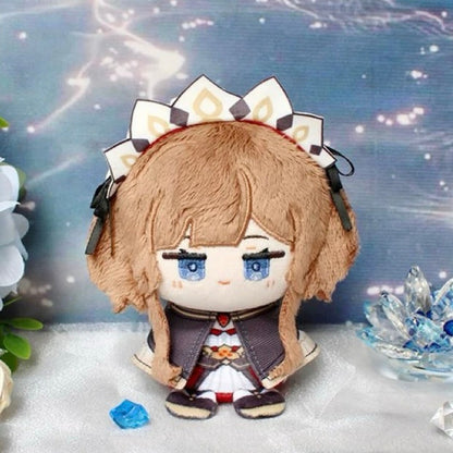 Smile House Plush Genshin Impact Columbina 'Damselette' Snezhnaya Sandrone Cloak Plush Doll 12CM